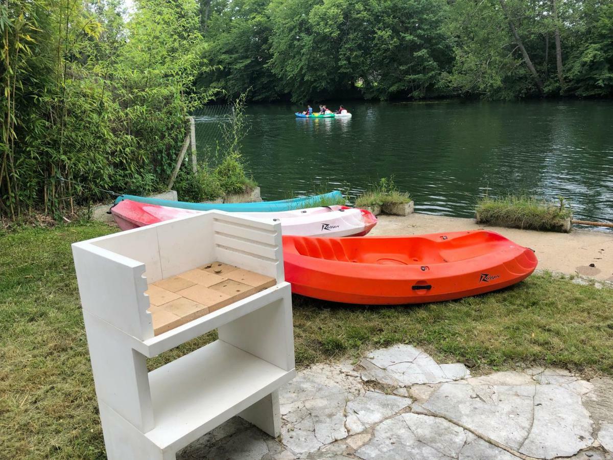 Villa La Ravine au bord du loing à Montigny-sur-Loing Extérieur photo