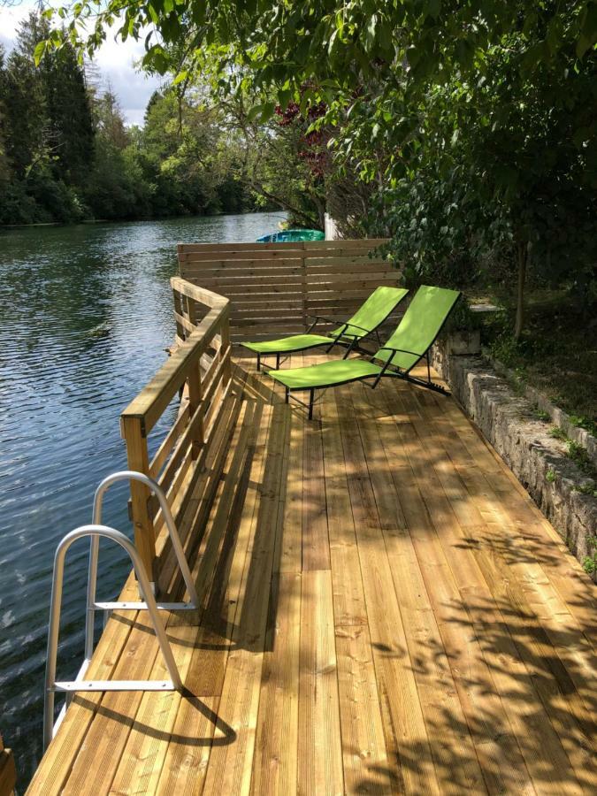 Villa La Ravine au bord du loing à Montigny-sur-Loing Extérieur photo